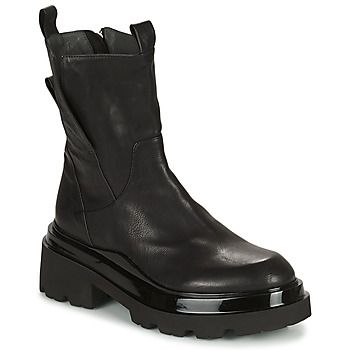 Fru.it Botines 7114-999-TEXANO-NERO para mujer