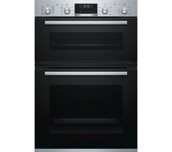 BOSCH MBA5575S0B Electric Double Oven - Stainless Steel, Stainless Steel