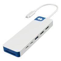 base para portatiles targus hyperdrive usb-c 100w blanco 5 gbits