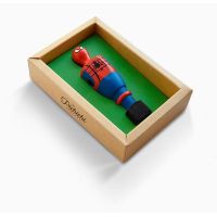 figura futbolin spider-man madera 12 cms