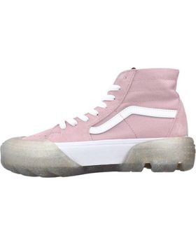 de VANS OFF THE WALL ZAPATILLAS MUJER VANS MODELO SK8-HI TAPERED COLOR ROSA BRWNL BRWNLLMWHT