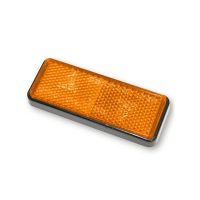 reflector trasero 91x36mm autoadhesivo naranja