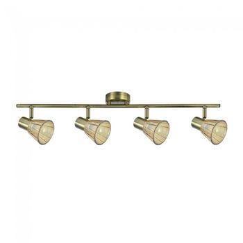 Regleta de techo cooper (4 luces)