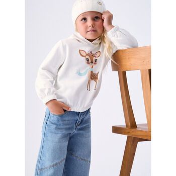 Liu Jo Jersey Sudadera con capucha para niña