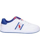 de polo ralph lauren rl02475103 heritage court iii t-toe j-white - royal - rl2000 smooth