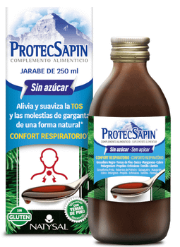 Natysal Protecsapin Jarabe Sin Azúcar 250 ml