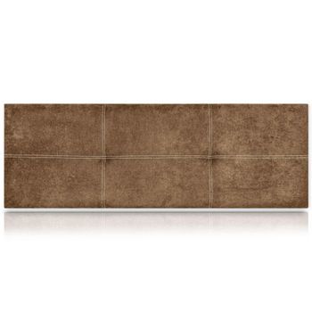 Cabeceros Poseidón Tapizado Nido Antimanchas Marron 145x50 De Sonnomattress