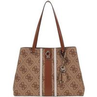 guess bolsa bolso tote handbag logo latte para mujer