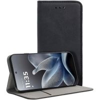 funda para movil cool flip cover cuero sintetico negro proteccion 360 para motorola edge 70
