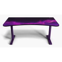 mesa gaming arozzi xxl 160 cm mdf acero gestion de cables altura regulable