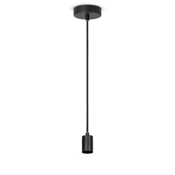 Lámpara colgante Zeno negro