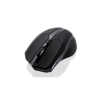 Ratón iBox i005 PRO Inalámbrico Laser 1600 DPI Negro Ambidiestro Rueda Nano Receptor