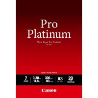 papel fotografico canon pro platinum a3 297 x 420 mm 20 unidades