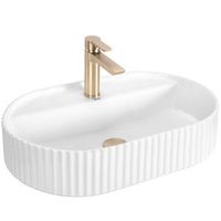 lavabo sobre encimera rea marcela 60 white 60