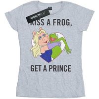disney camiseta the muppets kiss a frog para mujer