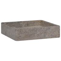 lavabo de bano moderno  lavabo gris marmol 40x40x10 cm