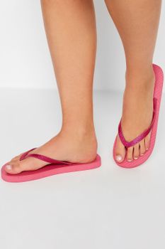 Chanclas Anchas Rosas