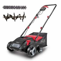 scarificadora electrica scheppach sc32 1500w con bolsa de recogida de 30l