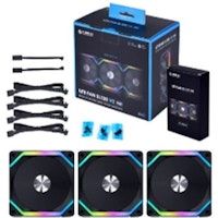 ventilador 120x120 lian li uni fan slv2 120 black p 3ud