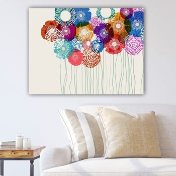 Pintura Decorativa Lienzo 396709903_70100 Multicolor 70x100 Cm