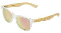 gafas de sol cairn hybrid para mujer rosa mate transparente