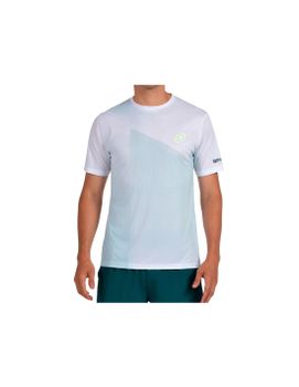 Camiseta de pádel Bullpadel Lagar 012 Hombre Blanco