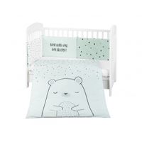 juego de cama 2 piezas estilo ue 60120 bear with me menta
