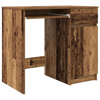 Escritorio | Mesa De Trabajo De Madera Vieja 86x49x76 Cm Madera De Ingeniería