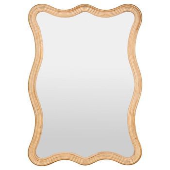 Espejo De Pared Maggie Beige 100x70cm