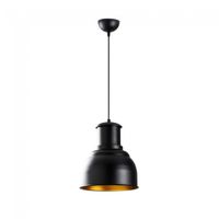 lampara colgante harvey 25 negro