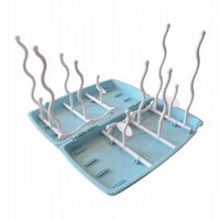 bandeja escurrebiberones de olmitos plegable azul