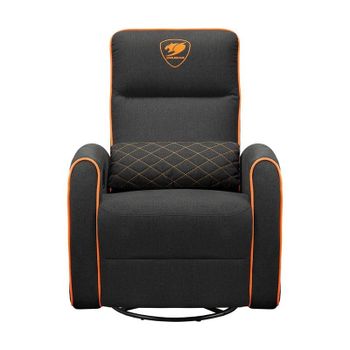 Butaca para jugar COUGAR CGR-FDF-GRO 150 kg Asiento acolchado Negro y Naranja