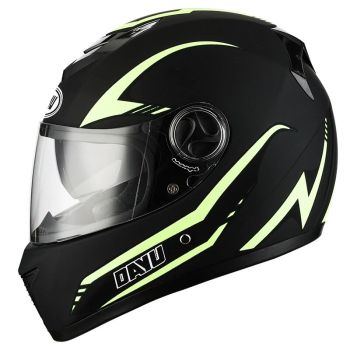 XANES Casco completo para bicicleta de cara completa universal ligero 1,25 kg doble visera forro extraíble diseño de ven