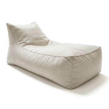 Aiire Puff Exterior Jardín Moderno - Sillón Puf Con Relleno Incluido Para Piscina, Terraza O Salón - Tejido Premium Resistente Al Agua Y Rayos Uv - Bean Bag Chair Cama De Lujo Xxl