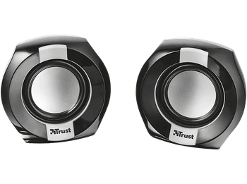 Altavoces para PC - Trust Polo, Alámbrico, 2 unidades, 8W, Negro