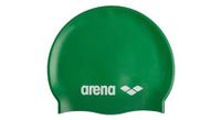 gorro de  p natacion  p arena classic  p silicone  p verde