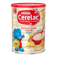 nestle cerelac mixed fruits  wheat with milk infant cereal 7 months