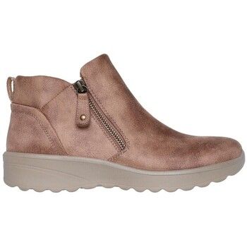 Skechers Botines BOTIN LOVELY VIBE FALL IN BLOOM MARRON para mujer
