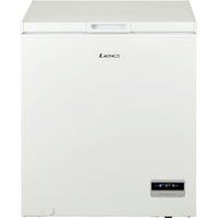 lec cf150l chest freezer - white white