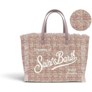 Mc2 Saint Barth Bolso Vanity Mini Tweed N para mujer