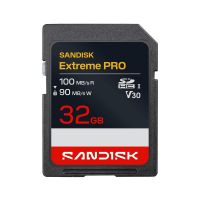 tarjeta de memoria sandisk extreme pro 32 gb sdhc uhs-i v30 100 mbs