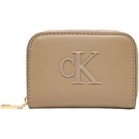 calvin klein jeans monedero bold ck medium zip around lv04f1154g para mujer