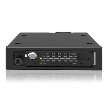 Carcasa SSD ICY DOCK MB491V5K-B robusta U.2/U.3 PCIe 5.0 metálica 3,5