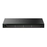 switch gestionable netgear gs348tp 48 puertos gigabit poe 4 sfp rackable