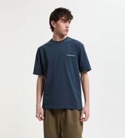 baracuta para hombre brtee0024ut2968 camiseta britain rainwear azul xl casual algodon manga corta