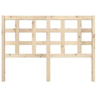 cabecero cama mueble de dormitorio de cama madera maciza de pino 1405 x 4 x 100 cm marron m020004958