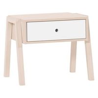 mesita de noche 1 cajon taburete apilable multiusos - spot