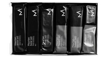 Paquete de 12 barritas energeticas maurten solid 160 mix box  solid 160   solid c 160  12x55g