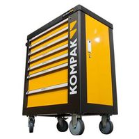carro de herramientas kompak lz01 252 piezas 7 cajones