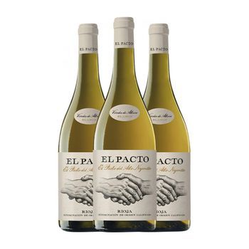 Vintae Vino Blanco El Pacto Blanco Rioja 75 Cl 13% Vol. (pack De 3 Unidades)